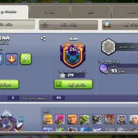 فروش اکانت ناب کلش آف کلنز|کنسول، بازی ویدئویی و آنلاین|نهاوند, |دیوار