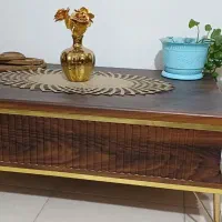 مبل هشت نفره همراه میرعسلی و جلومبلی|مبلمان خانگی و میز عسلی|گلستان (تهران), |دیوار