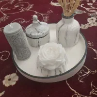 گل های شمعی ورزین|صنایع دستی و سایر لوازم تزئینی|شیراز, زرهی|دیوار