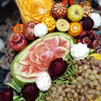 آموزش میوه آرایی یلدا