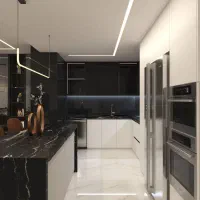 رهن-160متر-آپارتمان-صفر-طبقه3-3خواب-باغ-دریاچه