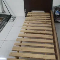 تخت چوبی تک نفره