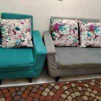 مبل راحتی نیم ست|مبلمان خانگی و میز عسلی|تهران, سعادتآباد|دیوار