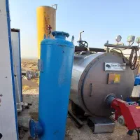 فروش دیگ بخار توان چرخه یک تنی و سختی گیر