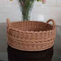 بافت سبدهای حصیری|ظروف سرو و پذیرایی|شهرکرد, |دیوار