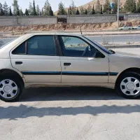 پژو ۴۰۵مدل ۸۳رنگ بژمتالیک