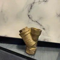 سه راه صافی دار برنجی ایتالیایی