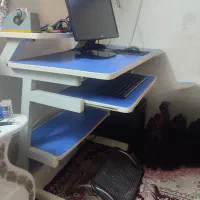 میز کامپیوتر چهار طبقه و جادار در حدنو