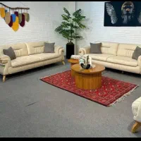 میز تلویزیون مبل راحتی مدل المیرا مبلمان راحتی کد1