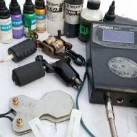 دستگاه تتو بدن وروتاری ابروبا ترانس و پدال پک کامل|آرایشی، بهداشتی، درمانی|تهران, قلهک|دیوار