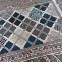 گلیم فرش اندازه یک در یک و نیم،