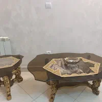میز جلو مبلی سه عدد یکی بزرگ دوتا کوچیک