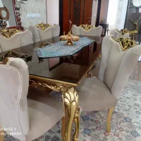 ساعت برنز ایستاده.دیوار کوب.مبل ونهار خوری سلطنتی|مبلمان خانگی و میز عسلی|شاهین دژ, |دیوار