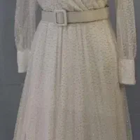 پیراهن مجلسی سفید شاین|لباس|قروه, |دیوار