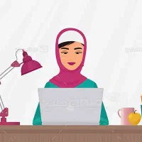 کارمند خانم مهندس عمران یا معماری