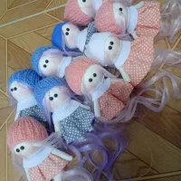 عروسک آویز در رنگ ها گوناگون