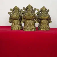 مجسمه برنز بودا کشکول بدست استاده برنزی