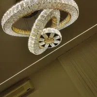 فروش انواع لوسترهای کریستالی ومدرن با کمترین قیمت|لوستر و چراغ آویز|کرج, کمالشهر|دیوار