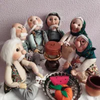 عروسک نه نه سرما و اقاجون|صنایع دستی و سایر لوازم تزئینی|شاهینشهر, طالقانی|دیوار