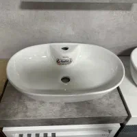 روشویی کابینتی طوسی ۵۵×۴۰|لوازم سرویس بهداشتی|قزوین, |دیوار