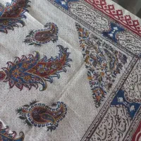 سفره کرباسی اصفهان با طرح زیبا ( نو نو)|سفره، حوله، دستمال آشپزخانه|تهران, نیروی هوایی (پیروزی)|دیوار