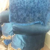 مبل کارکرده مخملی و سرویس خواب به همراه خوش خواب