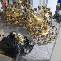 خریدار وفروشنده لوستر برنجی سالم خراب