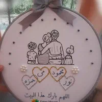 دیوارکوب گلدوزی شده|صنایع دستی و سایر لوازم تزئینی|اهواز, زرگان|دیوار