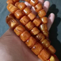 تسبیح کهربای پرچمی کلکسیونی