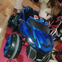 ماشین شارژی (جیپ سحرایی )چهار موتور در حد صفر|اسباببازی بچه|نورآباد ممسنی, |دیوار