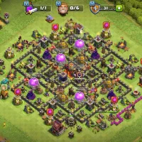 اکانت کلش اف کلنز تان ۱۰