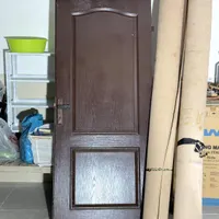 درب چوبی با چهارچوب آهنی|مصالح و تجهیزات ساختمان|بوکان, |دیوار