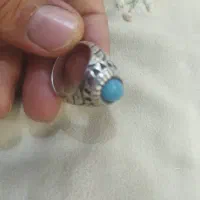 ۲ انگشتر نقره (فیروزه و عقیق)|جواهرات|تهران, ارجمندی راد|دیوار