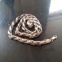 زنجیر نقره مردانه