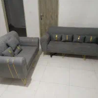 مبل راحتی پایه استیل ۷نفره