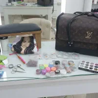 لوازم کاشت ناخن کامل|آرایشگاه و سالن‌های زیبایی|نطنز, |دیوار