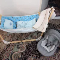گهواره کودک در حد نو و کریر نو