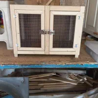 جفت کن گنجه قفس چوبی|لوازم جانبی حیوانات|مشکیندشت, |دیوار