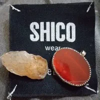 پلاک عقیق ابکاری و سنگ عقیق جزع وسلیمانی