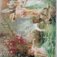 قاب  فرش دستبافت