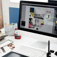 طراح گرافیک هستم