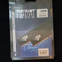RAM 64GB (2×32) 3200 PATRIOT