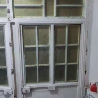 قیمت استثنایی درب منزل بیرون بازشو باچهارچوب سالم