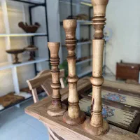 جا شمعی چوبی