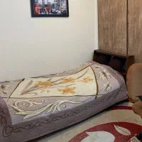 تخت خواب تک نفره (تشک سالم و تمیز رایگان)