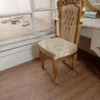 فروش صندلی کار صندلی میزبان چوب گردو وصندلی حصیری|میز و صندلی غذاخوری|شهرکرد, |دیوار