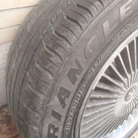 رینگ و لاستیک اسپرت سایز ۱۶ در حد نو به قیمت