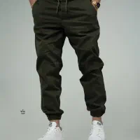 شلوار مردانه اسلش کتان