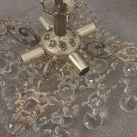 لوستر برنز ۴شاخه|لوستر و چراغ آویز|قم, پردیسان|دیوار