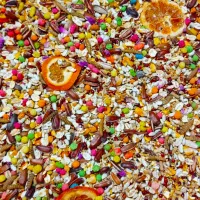 گندم کبوترمرغ ارزن شیرازعروس طوطی کوتوله گرینچیک